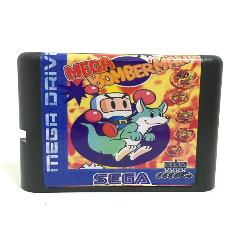 Высокое качество 16 бит sega MD игровой картридж для системы Megadrive Genesis- Mega BomberMan