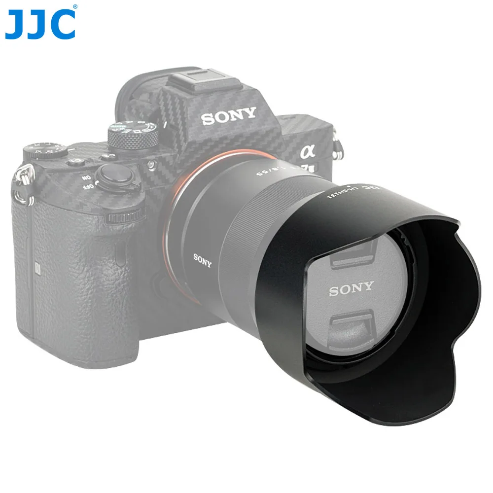 JJC LH-SH131 Petal-Стильный Объектив Hood для Sony Sonnar T * FE 55 мм f/1,8 ZA, Sonnar T * E 24 мм f/1,8 ZA Lens заменяет Sony ALC-SH131
