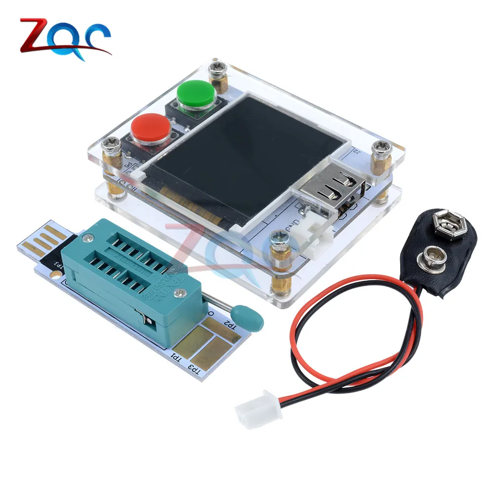 MK-328 MK328 Mega328 M328 ATmega328 8 МГц цифровой Транзистор тестер Триод Емкость ESR метр MOS PNP NPN LCR JFET P-IGPT