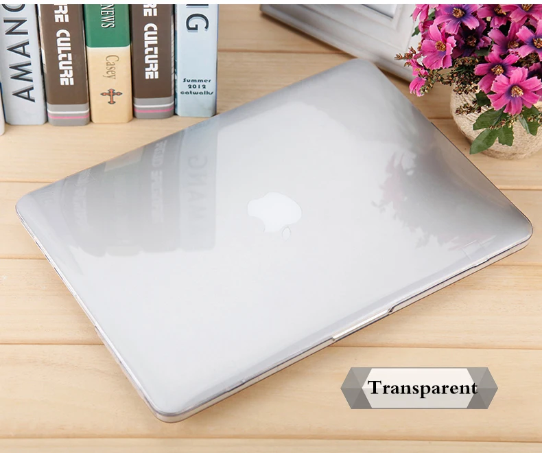 Прозрачный/матовый Жесткий Чехол для ноутбука Apple Macbook Air 11 13 дюймов Pro Retina Touch Bar 6 12