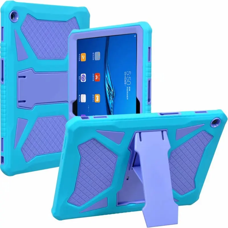 Для huawei MediaPad M3 Lite 10 Чехол прочный силиконовый ударопрочный чехол Подставка для планшета для huawei M3 Lite 10 BAH-W09/AL00 10,1"