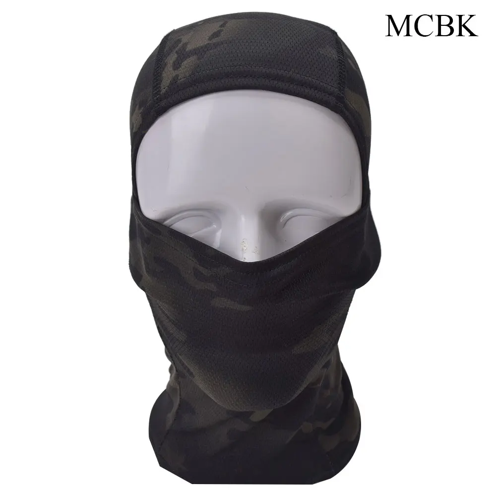 MCBK SINAIRSOFT Гремучая Змея Тактический шлем страйкбол охота Wargame дышащая Пылезащитная маска Балаклава маска для лыжного велоспорта полный капюшон - Цвет: MCBK