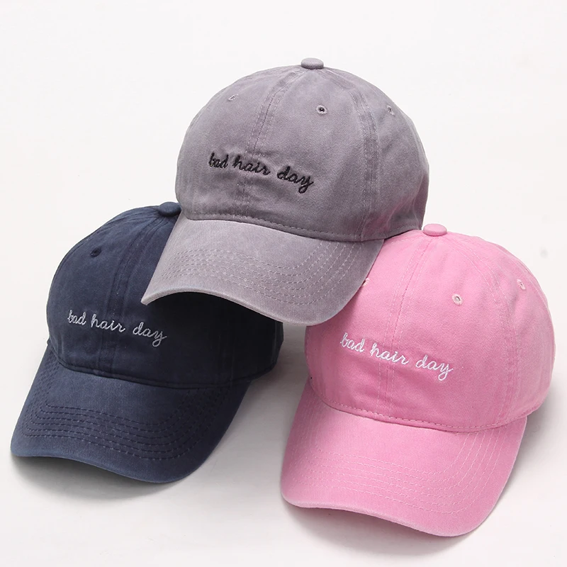 Высококачественная промытая хлопковая однотонная Бейсболка унисекс с эффектом