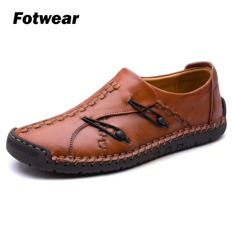 Fotwear/мужская кожаная повседневная обувь Классическая Кожаная коллекция сезон