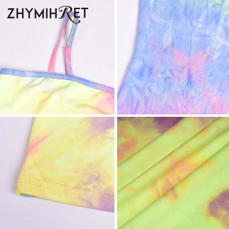 Zhymihret вареный Для женщин мини платье на бретельках женское для вечеринки 2019