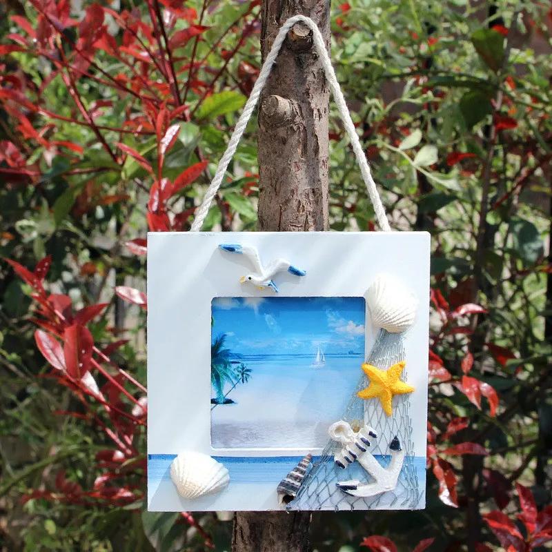 Средиземноморская деревянная Европейская фоторамка для студии гостиной