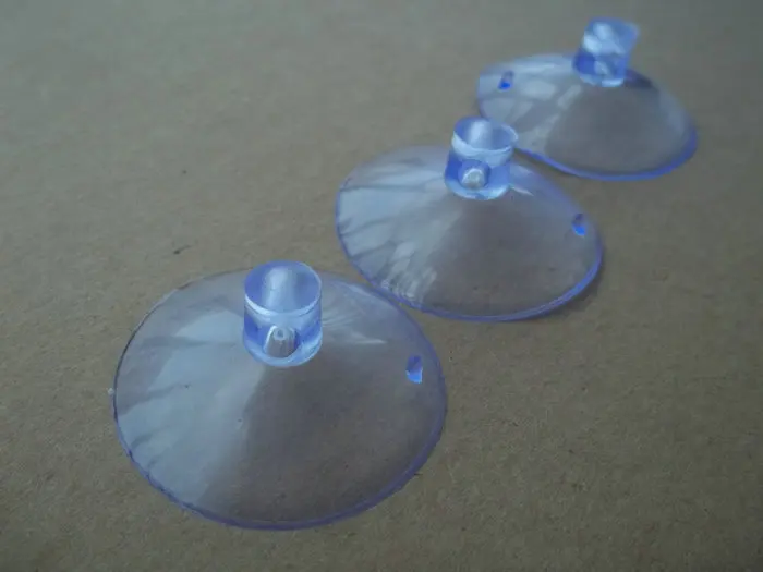 Прозрачные пластиковые присоски для стеклянных присосок 500 шт./лот мощный