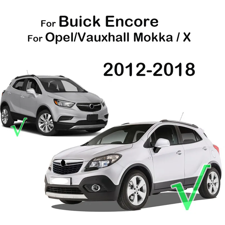 Кожаные автомобильные коврики подходят для Buick Encore Opel Vauxhall Mokka X 2013 2014 2015 2016 2018