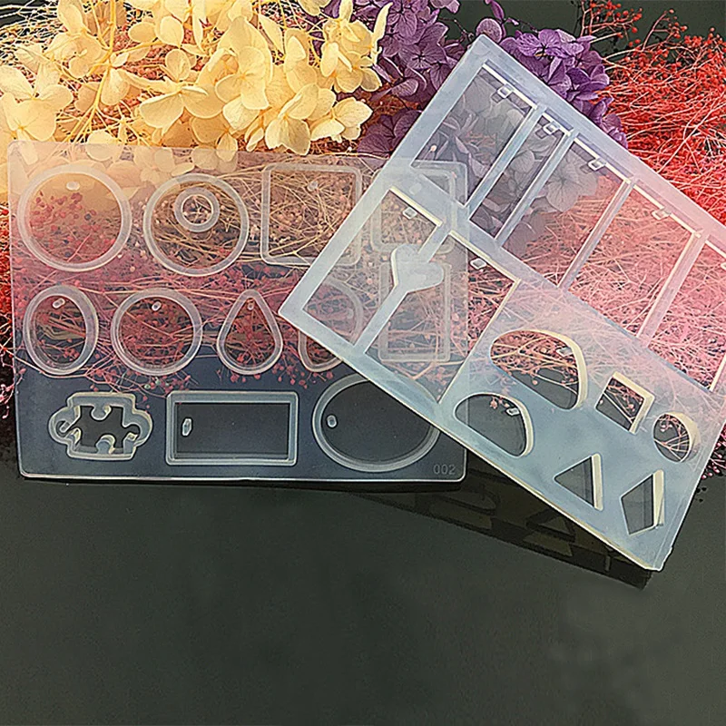 1 шт. Набор круглых квадратных полукругов в форме капли Смешанная форма кабошон