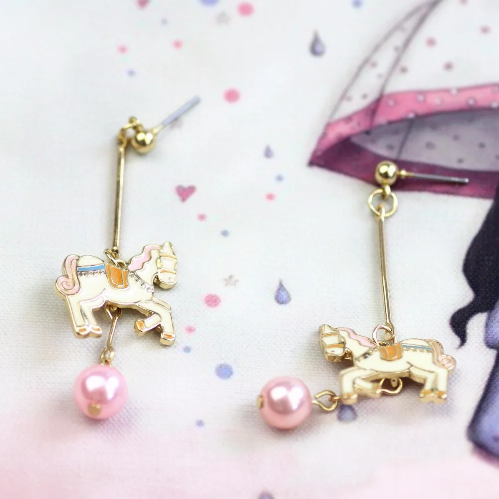 Timlee E153 модные ювелирные украшения в виде милых животных|drop earrings|earrings fashionfashion drop