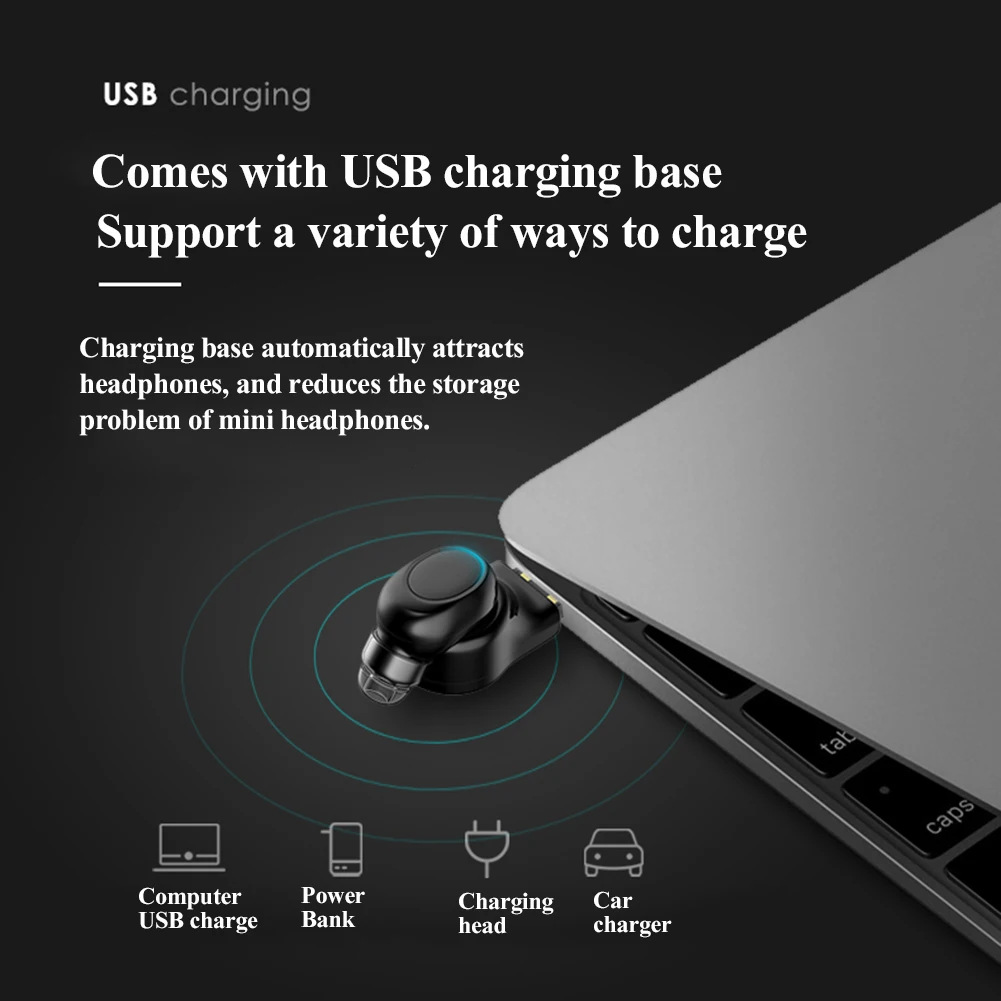 Новинка X11 Мини Bluetooth беспроводные наушники невидимые вкладыши гарнитура