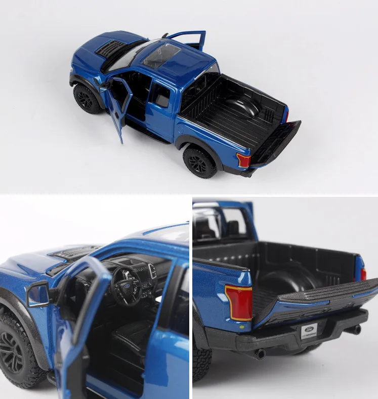 Высокое качество 1:24 F150 Ford 2017 цинковый сплав модель машины пикап автомобиль