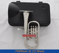 quality brand new silver nickel eb alto horn 3 piston with case