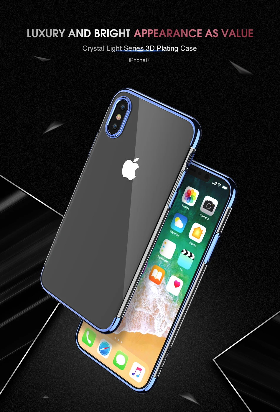 FLOVEME ультра тонкий чехол для телефона для iPhone 6 6 S 7 8 Plus X прозрачный мягкий силиконовый чехол для мобильного телефона для iPhone 8 7 6 6 S Plus X
