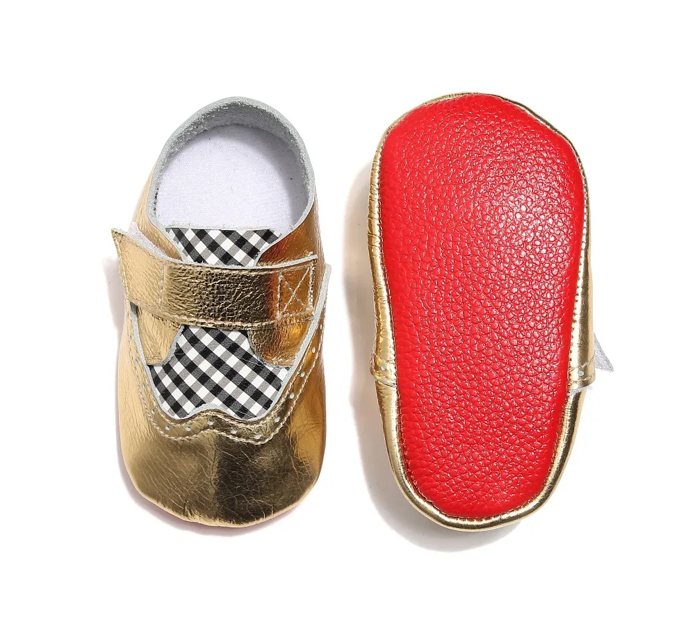 Мокасины детские из натуральной кожи стильные мягкие туфли с заплатками обувь