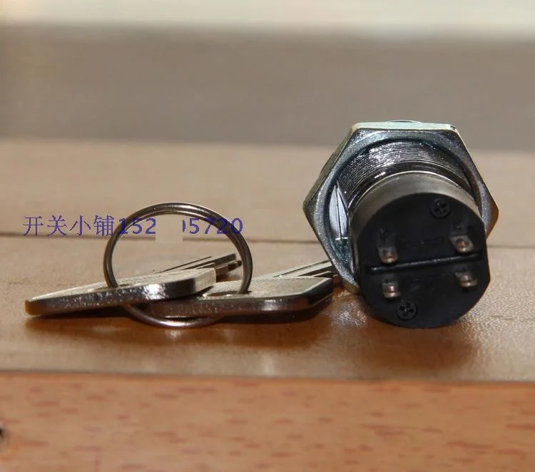 4 шт. 19 мм 2NO 2NC 2A 250 В 4A 125 микроклавишный переключатель замка S286A 2|switch lock|switch switchswitch