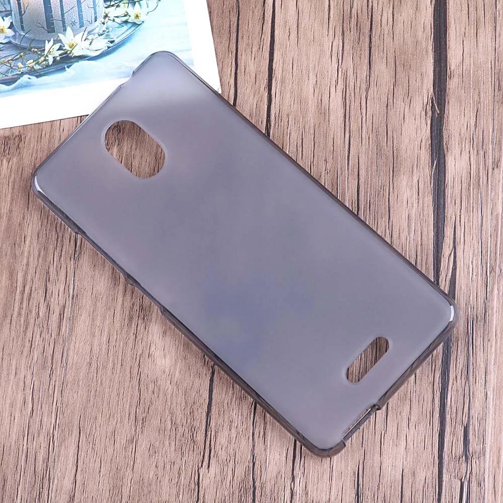 Yisisource Pudding для Wiko View Go чехол мягкий гелиевый силиконовый чехол защитный мягкий чехол для телефона Wiko View Go - Цвет: Gray