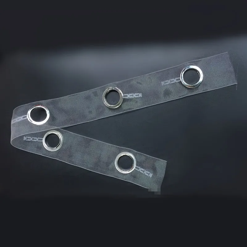 5 отверстий/м Аксессуары для штор полиэфирная прозрачная лента с отверстиями