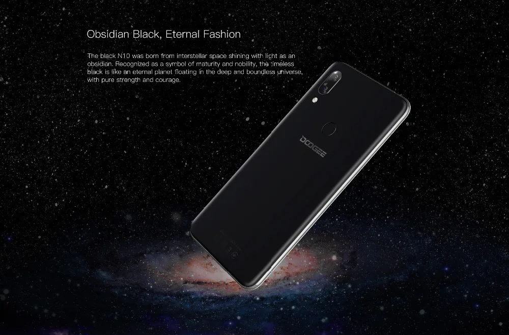 DOOGEE N10 мобильный телефон Восьмиядерный 3 ГБ 32 ГБ 5,84 дюймов FHD+ 19:9 дисплей 16,0 Мп камера 3360 мАч Android 8,1 4G LTE смартфон