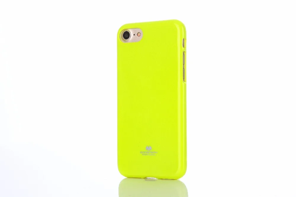 Меркурий натуральная Goospery флуоресцентный Желейный чехол для iPhone 6 6s 7 8 Plus X XS XR Xs Max 11 11PRO 11 Pro Max