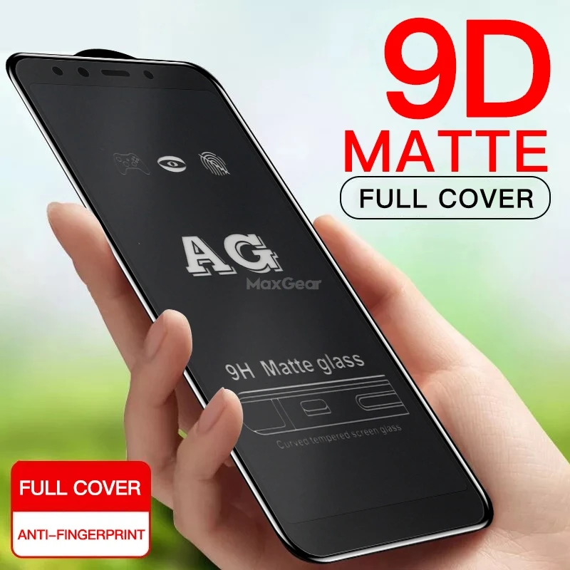 9D Защитное стекло для Oneplus 6T полное покрытие против отпечатков пальцев закаленное стекло для Oneplus 6 5 5T Защитная пленка для экрана AG матовая