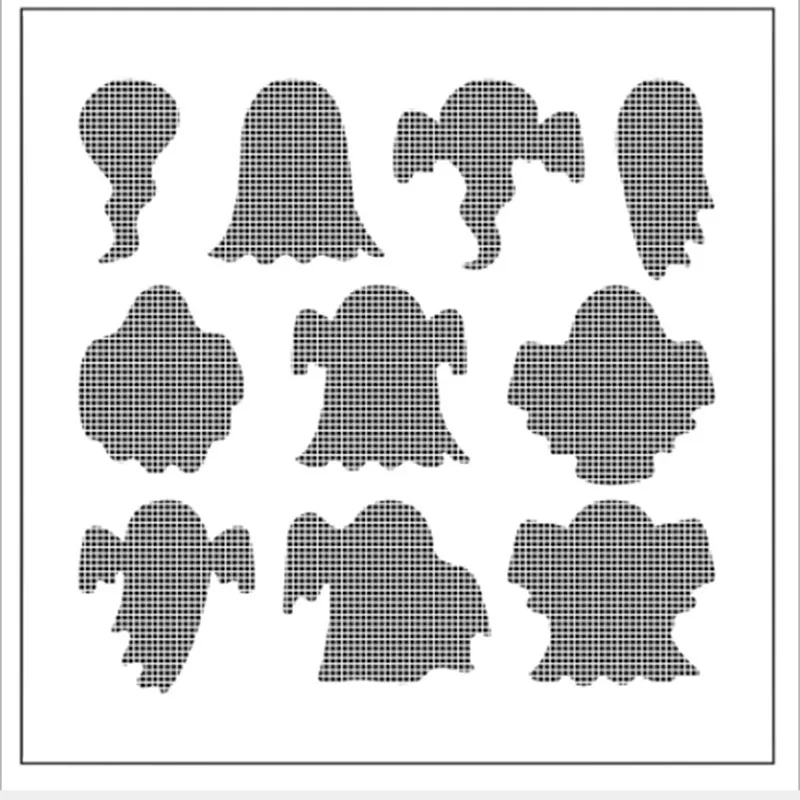 1 шт. мультипликационный трафарет в форме спутанного слона многоразовый аэрограф