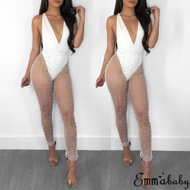 2018 женские пляжные прозрачные сетчатые широкие брюки женская накидка на бикини