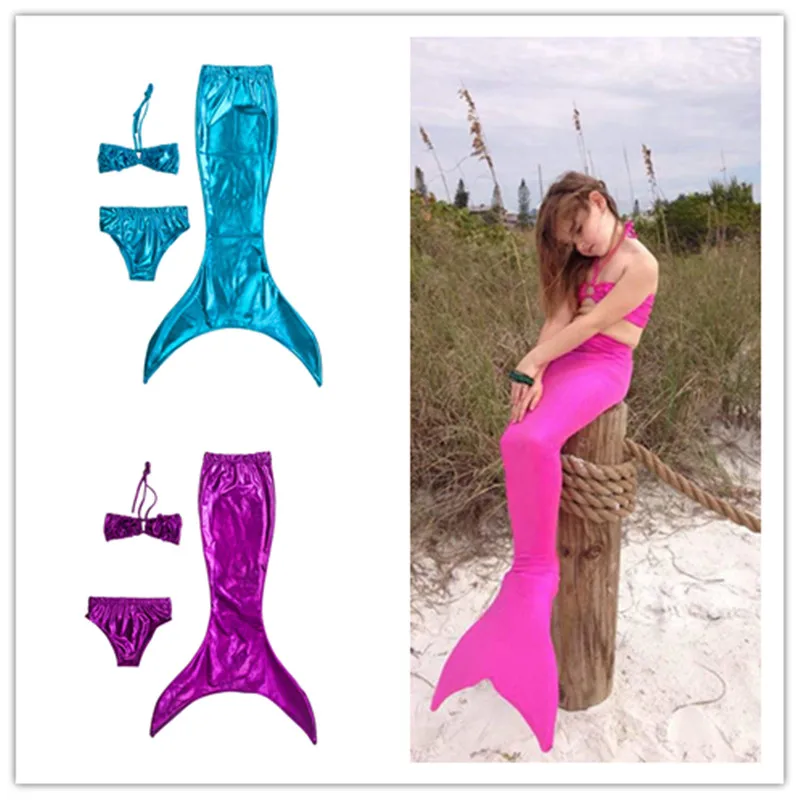 Костюм Русалочки для детей Para Nadar Ariel зеленый синий Ариэль костюм девочек хвосты