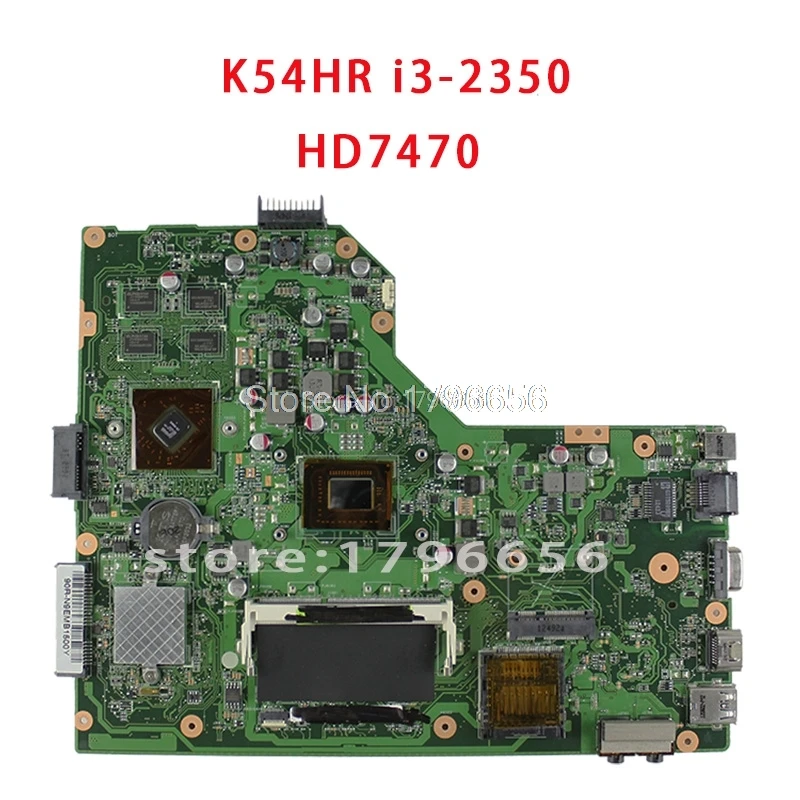K54HR X54HR I3 CPU Laptop Motherboard For Asus X54H Full tested ok Months Warranty |