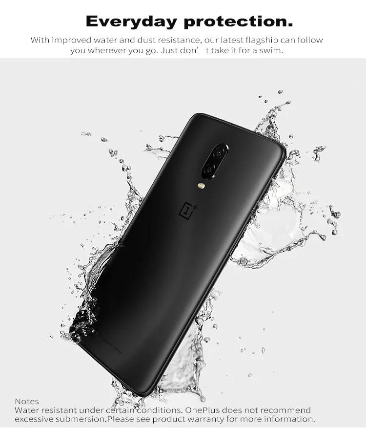 Мобильный телефон с глобальной версией Oneplus 6 T, 8 ГБ ОЗУ, 128 Восьмиядерный процессор Snapdragon 845, 6,41 дюйма, двойная камера, экран мобильного телефона