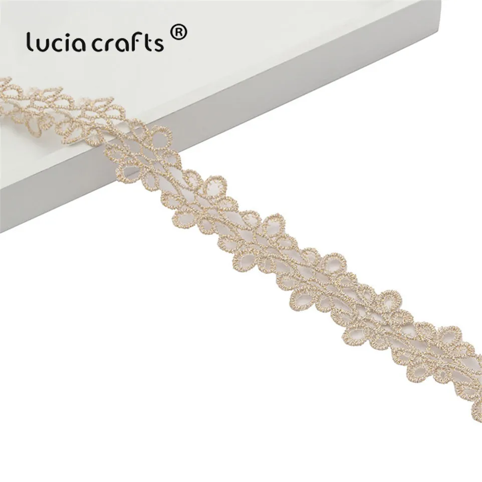 Lucia crafts 2 ярдов/партия много стилей Кружева отделка ленты для комнаты вечерние украшения DIY аксессуары для пошива одежды N0709