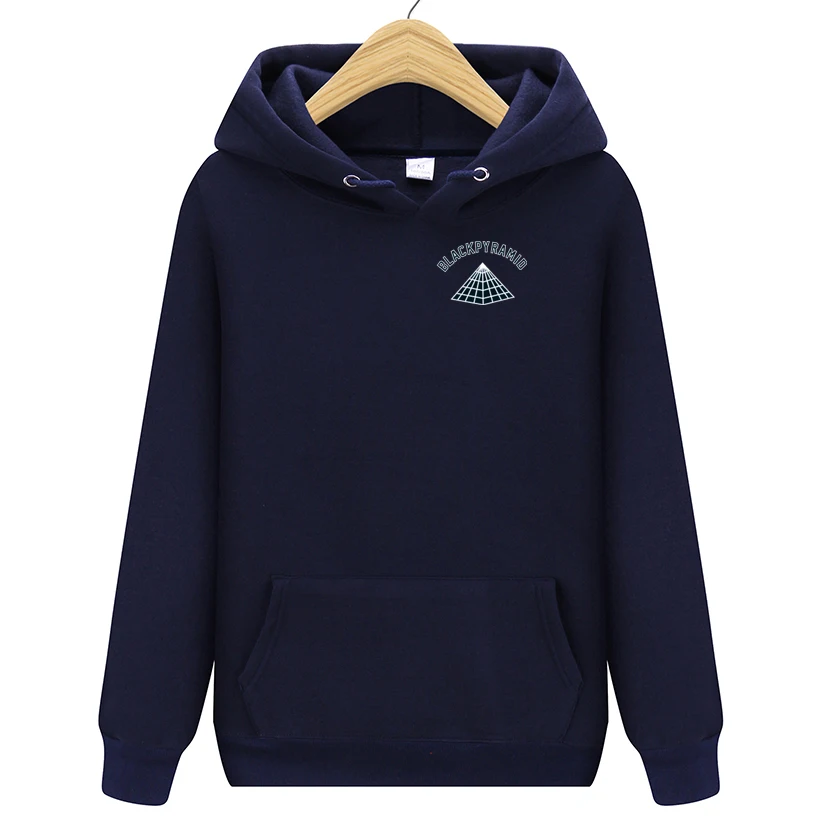 2018 осенне зимняя мужская толстовка с принтом пирамиды модная и женская