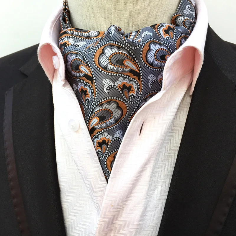 Luxury Men Paisley Floral Jacquard Silk Wedding Formal Cravat Ascot Gentleman Necktie Pocket Square Handkerchief Neckerchief Set
Luxury Men Paisley Floral Jacquard Silk Wedding Formal Cravat Ascot Gentleman Necktie Pocket Square Handkerchief Neckerchief Set