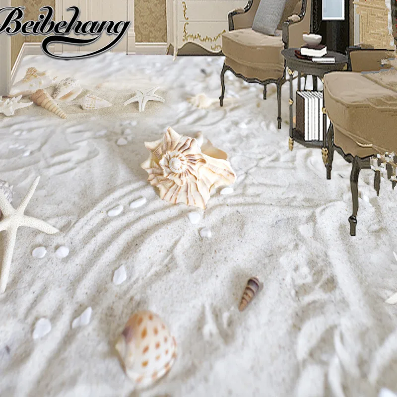 Современный настил для ванной комнаты наклейки на заказ 3D фрески морская