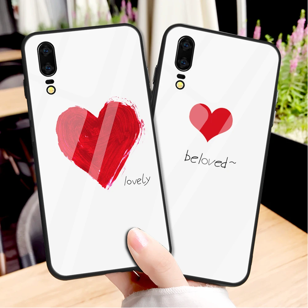 Case for Huawei Mate 20 HMA L09 L29 AL00 Mate20 Tempered Glass Back Cases Cover Shell HMA-L09 HMA-L29 Phone Silicone Coque |