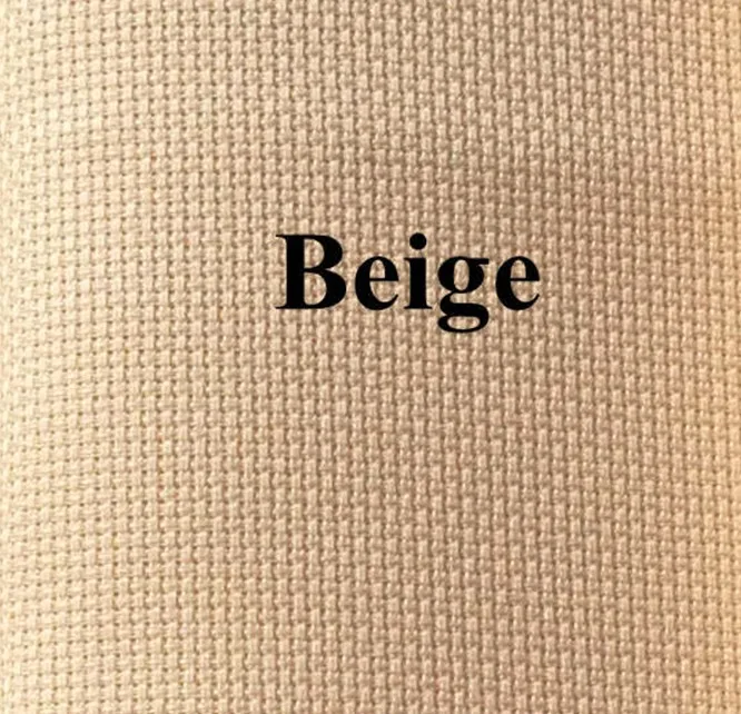 Beige Oneroom, много цветов, АИДА, 14ct, светильник, желтый, синий, черный, льняной, вышивка крестиком, ткань, холст, сделай сам, ручная работа, рукоделие, шитье, ремесло - Цвет: Beige