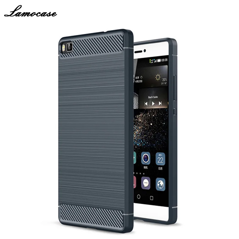 Fitted Case for Huawei P8 Back Cover GRA-L09 5.2&quot Soft TPU Cases Protective Phone Shell Luxury Fashion Ultra Thin Funda Capa |