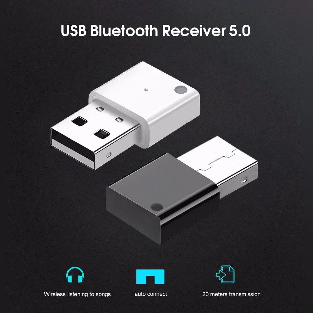 

KEBIDU Mini Bluetooth 5.0 Беспроводной USB-адаптер Bluetooth-приемник для автомобильного радио сабвуфера усилителя мультимедиа аудио адаптер