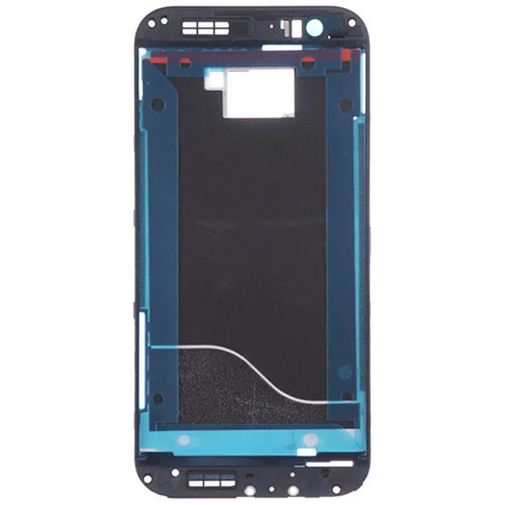 

For HTC One M8 White/Black LCD Front Housing Middle Faceplate Frame Bezel