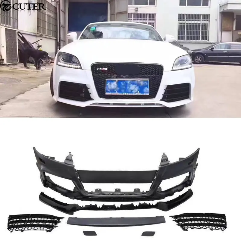 TT 8J TTRS PP Авто набор внешних комплектующих к автомобилю переднего бампера для Audi TT 8J TTS 2008