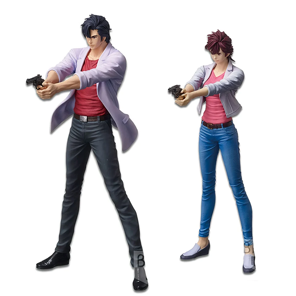 Tronzo оригинальный Banpresto фигурку аниме город Охотник Saeba Ryo Makimura Kaori ПВХ фигурка
