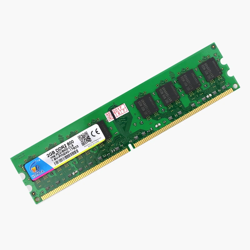 Настольная оперативная память VEINEDA ddr2 1 Гб 2 ГБ 4 533 дюйма 667 800HMz PC2 6400 ddr 240pin для AMD