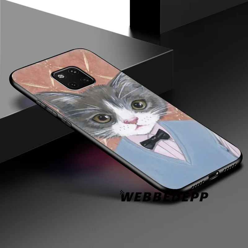 WEBBEDEPP Забавный мягкий чехол для Huawei P20 Pro P10 P9 P8 Lite 2015 2017 P Smart 2019 &amp Nova 3 3i Y7 Y9 2018 |
