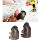 Ручная работа в ретро стиле, защита для пальцев, рукоделие, металл, латунь, аксессуары для шитья, бесплатная доставка