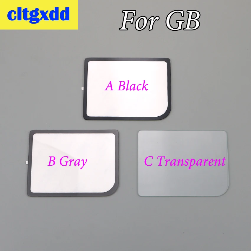 

cltgxdd Glass Mirror Screen Replacement Protective Screen Lens For Nintendo Gameboy Zero Raspberry Pi GB Lens Protector Mirror