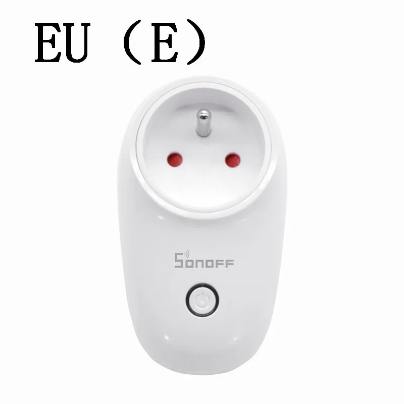 EU E Plug S26 Wifi умная розетка беспроводной пульт дистанционного управления зарядный адаптер умный дом розетки питания US/UK/CN/AU/EU работа с Google Home - Комплект: EU E Plug