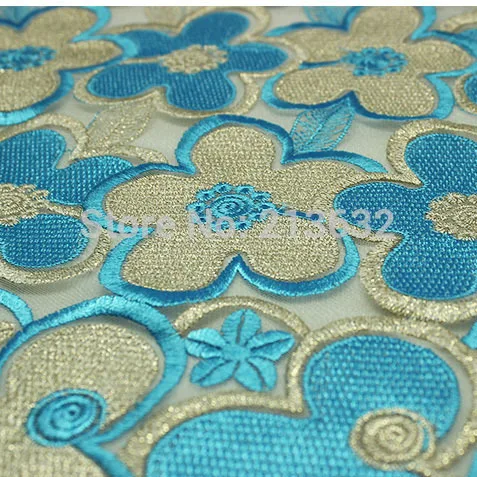 PQYY96 african guipure lace water soluble chemical fabric hollow out fabrics high quality tecido | Дом и сад