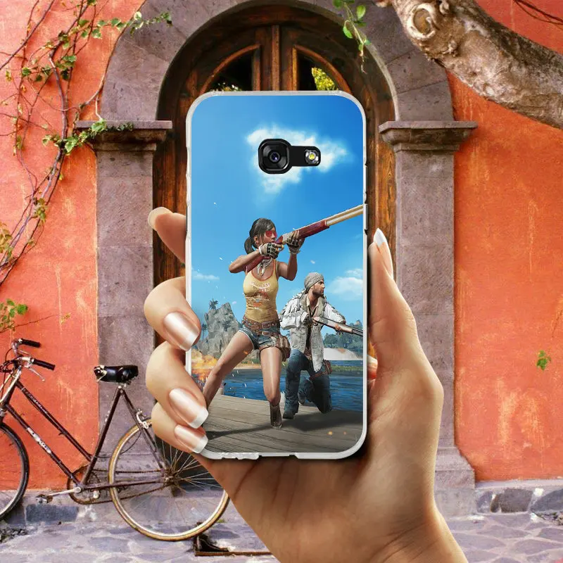 Мягкий ТПУ чехол для телефона Samsung Galaxy S2 S3 S4 S5 Mini S6 S7 S8 S9 S10 Lite Edge Plus Note 4 5 8 9 Shell Pubg Battle