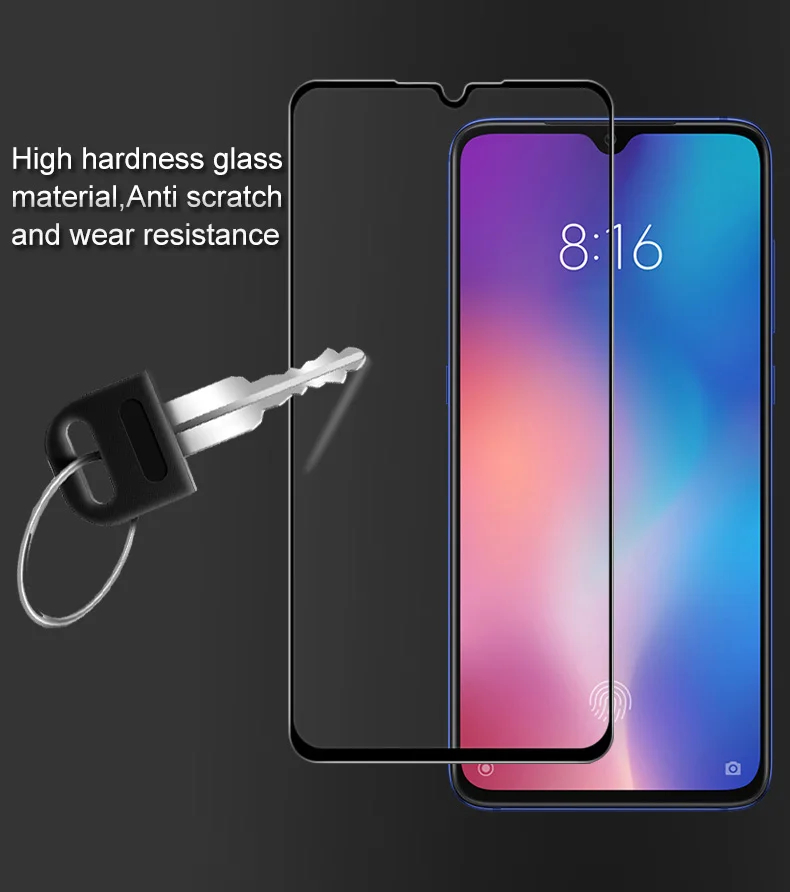 Xiaomi Mi 9 SE стекло Imak Полный Клей Pro+ протектор экрана закаленное стекло для Xiaomi Mi 9 SE