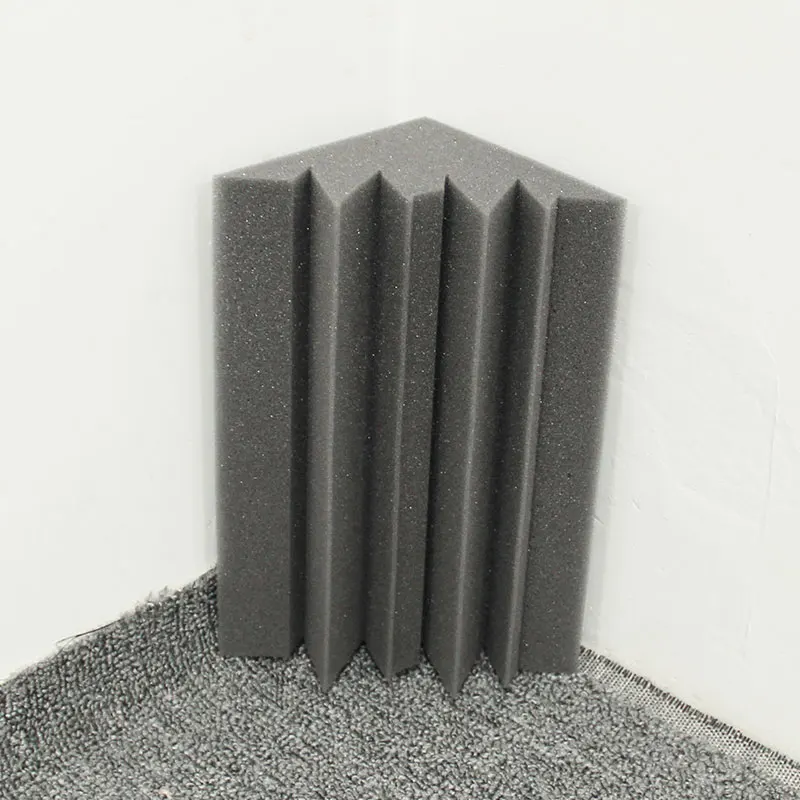 2 шт. 12x12x24 см (4 7x4 7x9 4 дюйма) Акустическая пенная панель бас ловушки